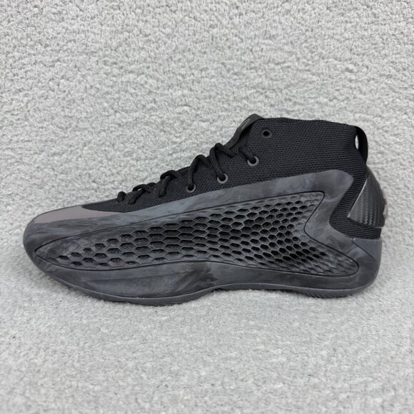 Adidas AE 1 Men 9 Shoe Grey Black Ascent Pack Anthony Edwards Basketball Sneaker - Picture 2 of 9